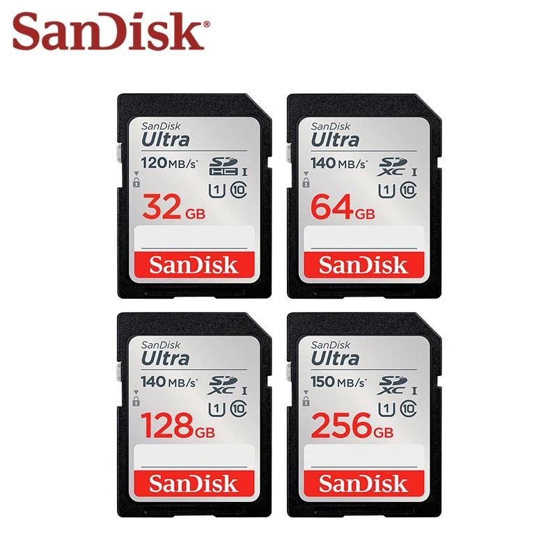 100%  Sandisk SD ī, Ʈ 256GB, 128GB, 64GB, 32GB, U1  ޸ ī, Ŭ 10 UHS-I, ī޶